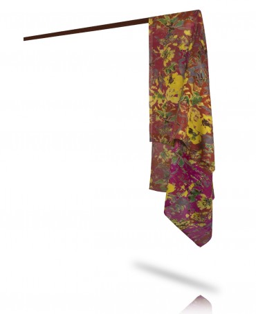 Палантин Женский SN40-PRINTEMPS/FUCHSIA